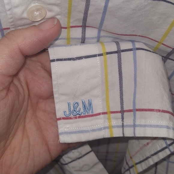 Johnston & Murphy Men's Button Down Shirt Sz Small - Picture 6 of 9